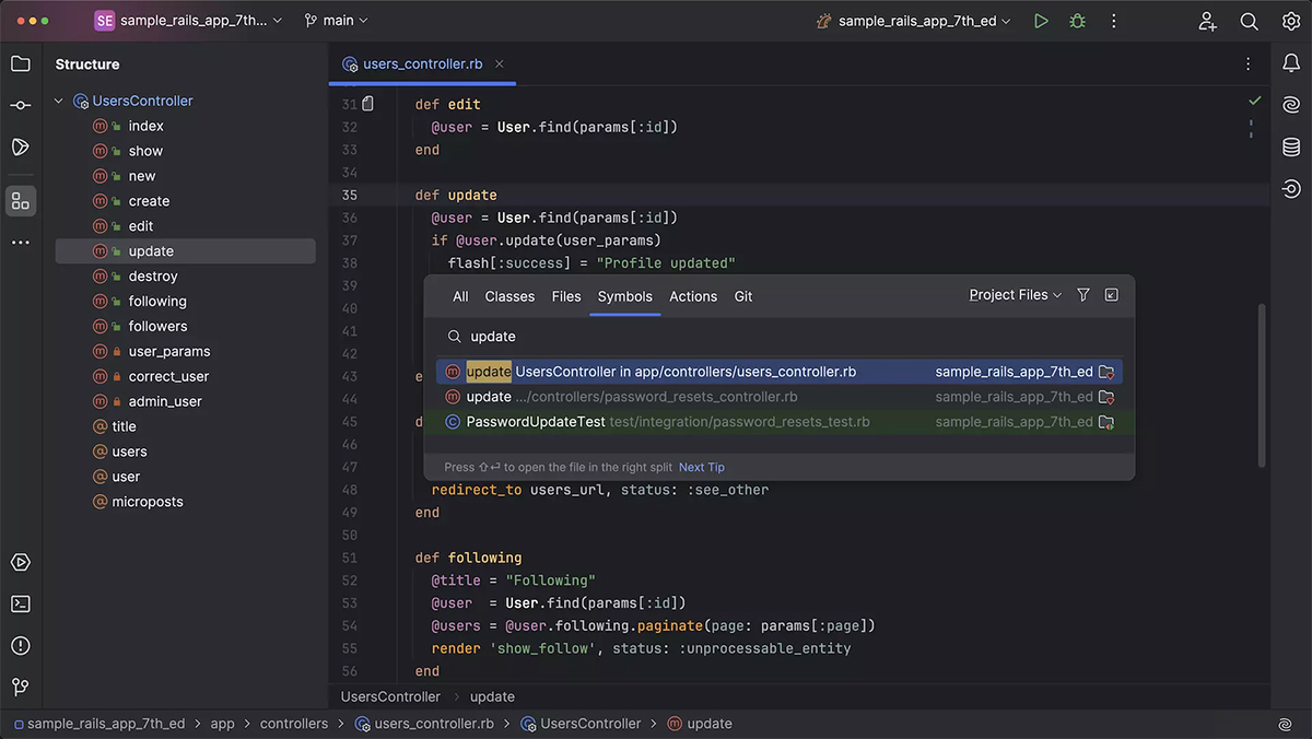 jetbrains RubyMine 2024苹果电脑版