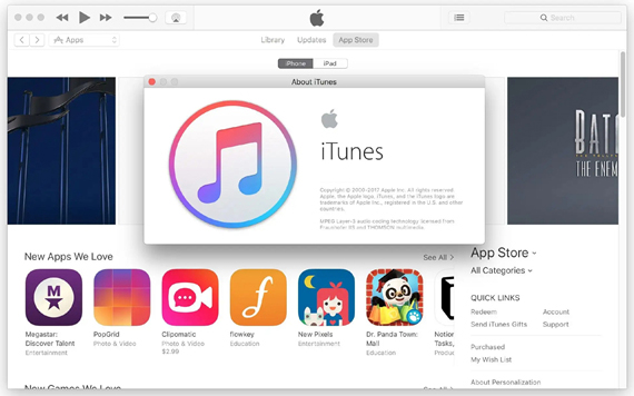 itunes mac版本