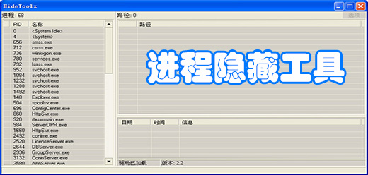 进程隐藏工具大全