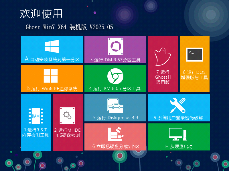 青苹果系统 Ghost Win7 SP1 X64 装机版V2025.05 | 青苹果win7旗舰版下载